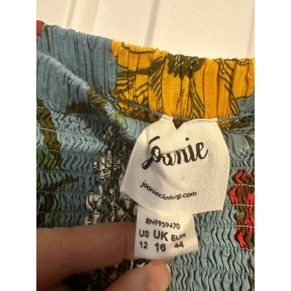 Joanie Clothing Cinna Square Neck Floral Print Midaxi Dress NEW 12 - Picture 8 of 9